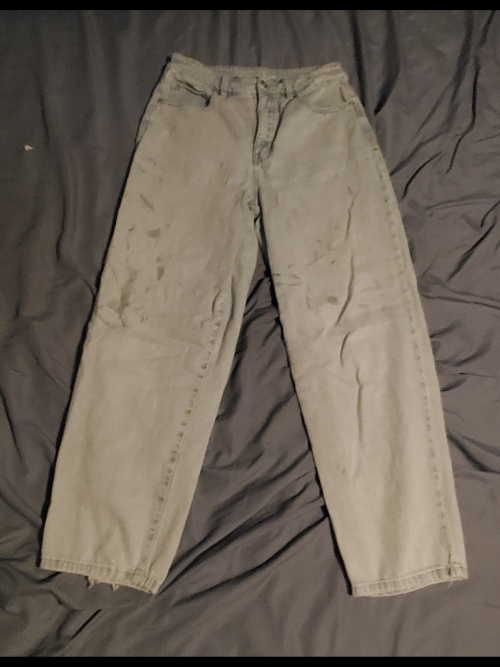 Style & Co. Boyfriend Jeans in Light Gray